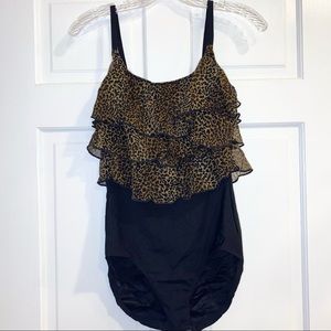 Vintage One Piece Bathing Suit
